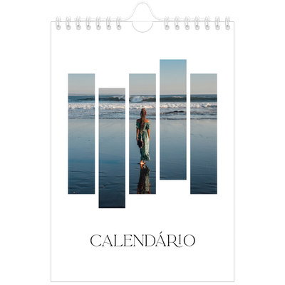 Calendário A5 — Mosaicos de viagem [capa]