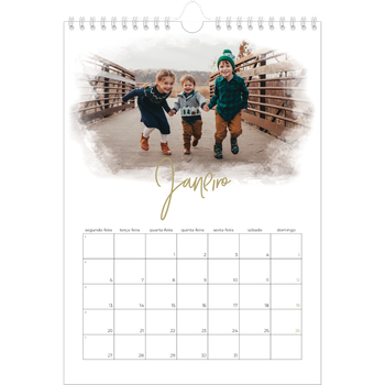 Calendário fotográfico A4 — Efeitos fotográficos