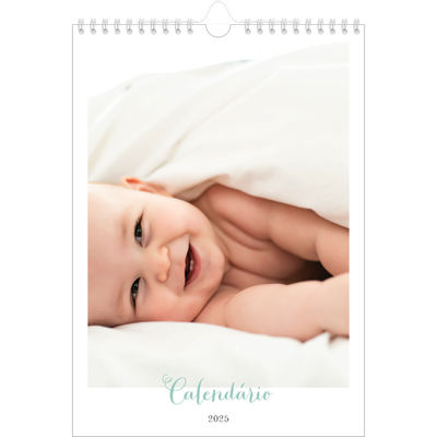 Calendário fotográfico A4 — Olá mundo [capa]