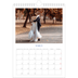 Calendário fotográfico A4 — Clássico cobalto [Março]