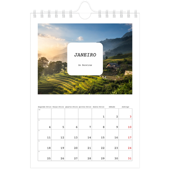 Calendário A5 — A história completa