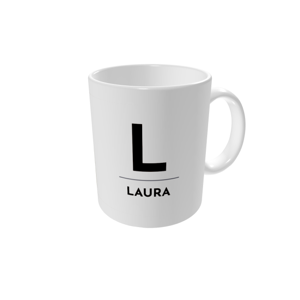 Canecas personalizadas — Destaque da letra
