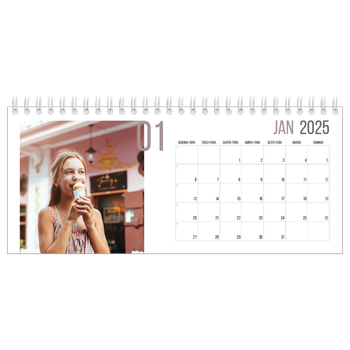 Calendário de Fotografias de Mesa — Número de meses