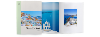 Álbuns de fotografias — Vistas de Santorini