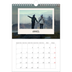 Calendário fotográfico A4 — A edição de retrato [Abril]
