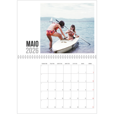 Calendário A4 duplo — Texto abreviado [capa]