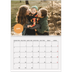 Calendário A4 duplo — Autocolante de fotografia [Abril]