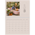 Calendário A4 duplo — Botânica simples [Maio]