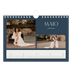 Calendário A5 horizontal — Ardósia e serifas [Maio]