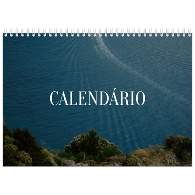 Calendário A4 duplo — Escapadinha infinita [capa]