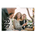 Calendário A5 horizontal — Estilo de carta [capa]