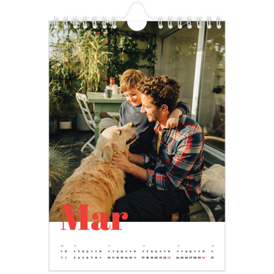 Calendário A5 — Um ano audacioso [Março]