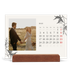 Calendário de mesa com suporte em madeira - horizontal  — Tinta e hera [capa]