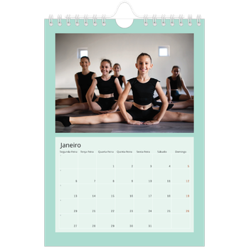 Calendário A5 — Neo Scandi