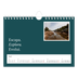 Calendário A5 horizontal — Terra editorial [Abril]
