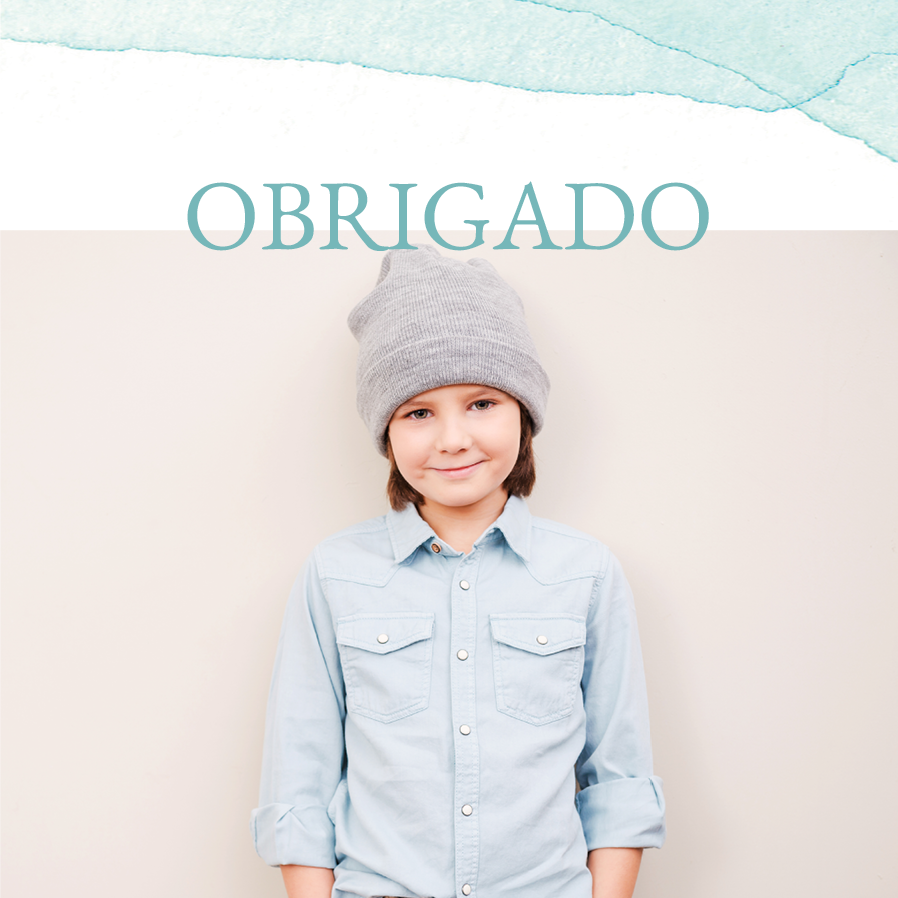 Cartões de agradecimento — Lavagens de aquarela