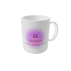 Canecas personalizadas — Degradê de astrologia - Balança