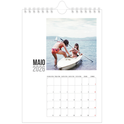 Calendário A5 — Texto abreviado [capa]