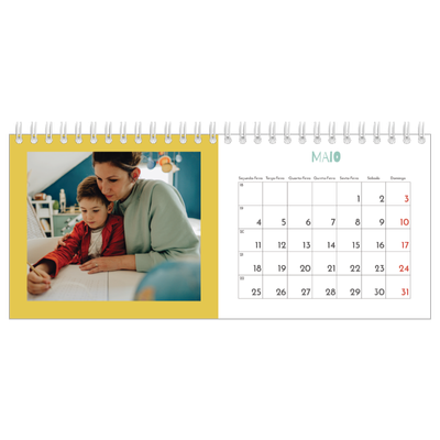Calendários de mesa — Divertido e colorido [capa]