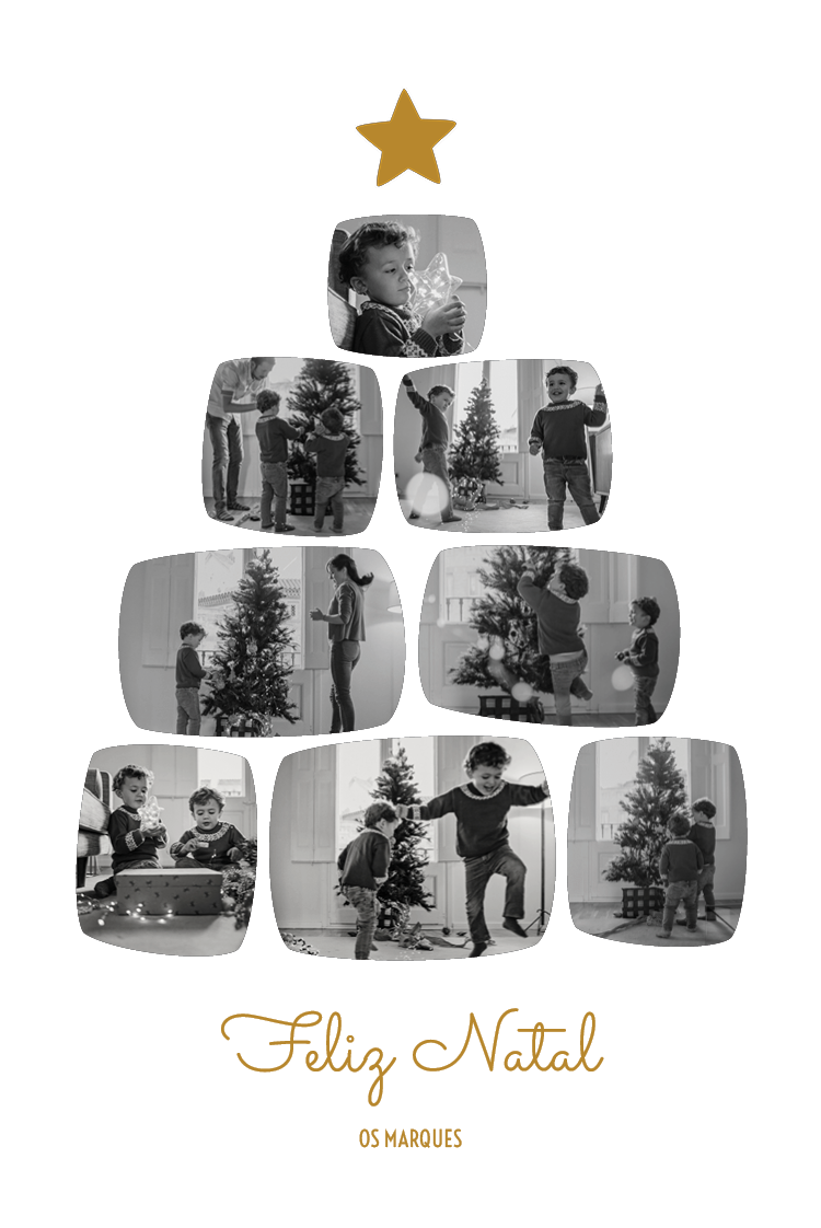 Cartões — Árvore da memória - branco