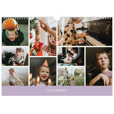 Calendário A3 Horizontal — Capítulos pastel [capa]