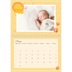 Calendário A4 duplo — Animais bonitos [Março]