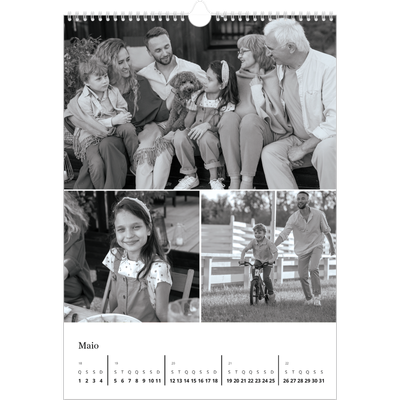 Calendário A3 — Foco [capa]