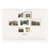 Calendário A4 horizontal — Galeria de fotografias de parede [capa]