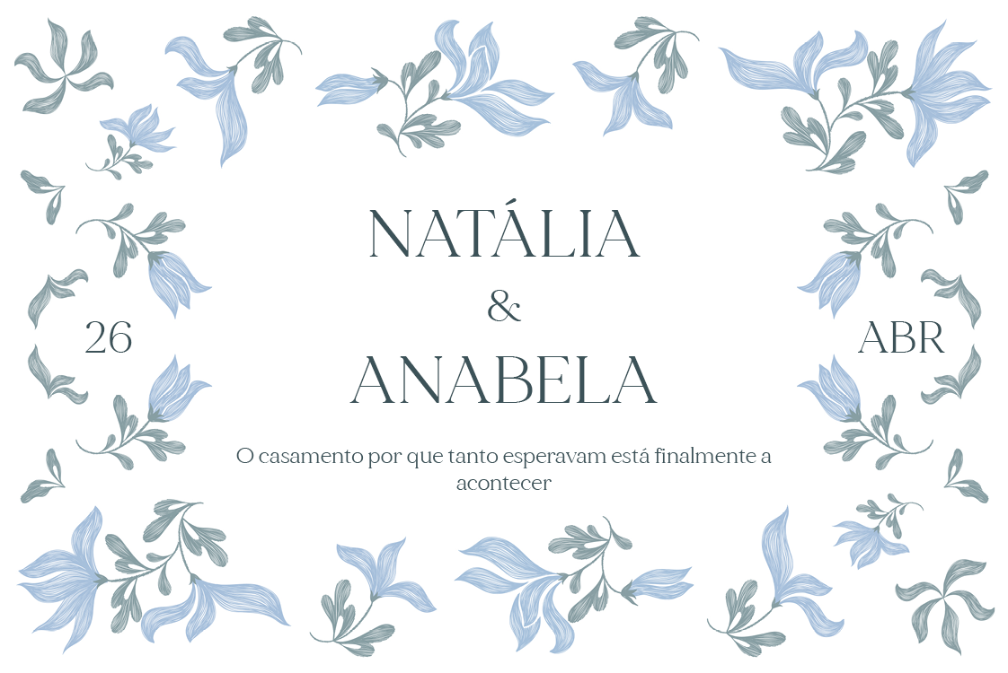 Convites — Floral elegante