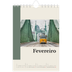 Calendário A5 — Vistas do mundo [Fevereiro]