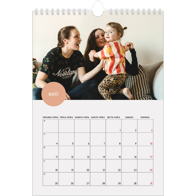 Calendário fotográfico A4 — Autocolante de fotografia [capa]