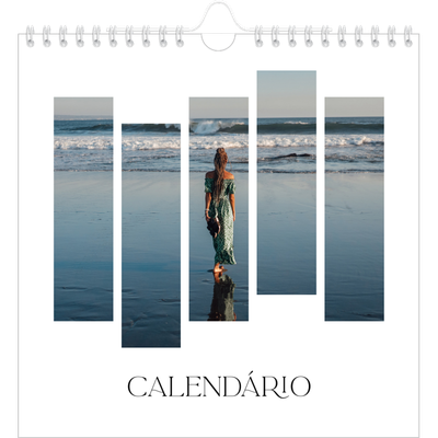 Calendário quadrado — Mosaicos de viagem [capa]