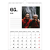 Calendário fotográfico A4 — Serif e momentos [capa]