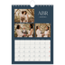 Calendário A5 — Ardósia e serifas [Abril]