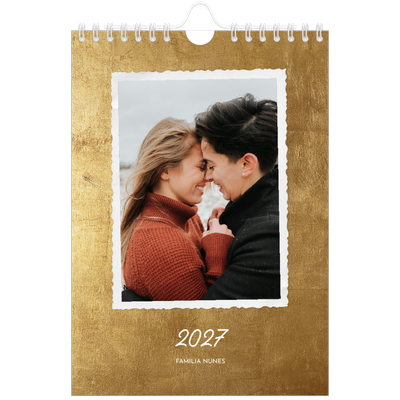 Calendário A5 — Coleção de imagens [capa]