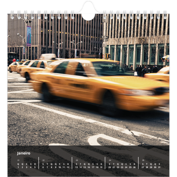 Calendário fotográfico quadrado — Complementos