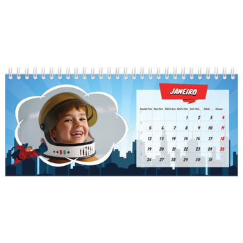 Calendário de Fotografias de Mesa — Banda desenhada