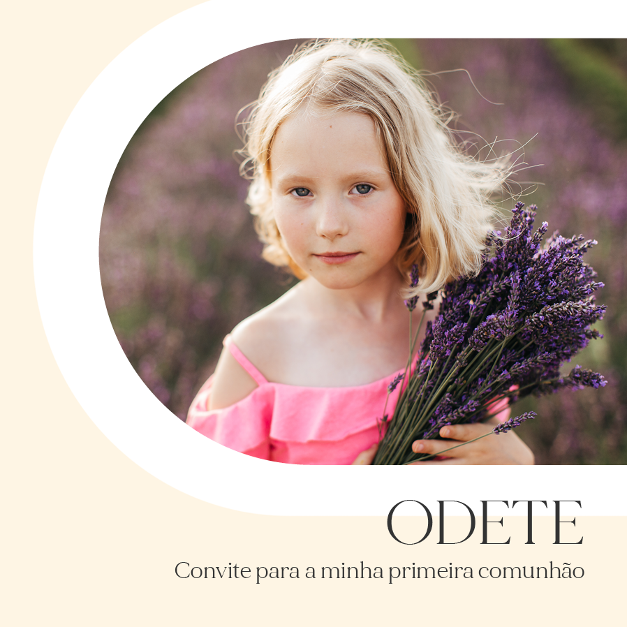 Convites — Fluxo livre - marfim