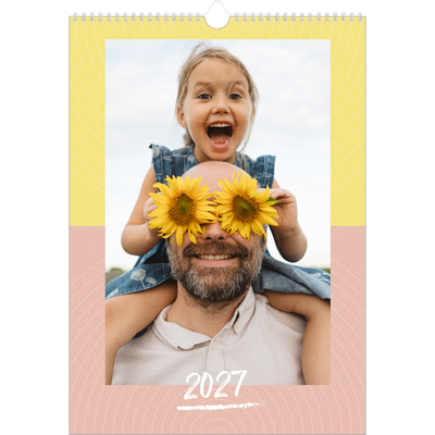Calendário A3 — Cor e padrão [capa]