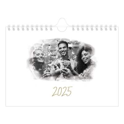 Calendário A5 horizontal — Efeitos fotográficos [capa]