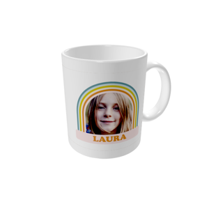 Canecas personalizadas — Arco-íris retro