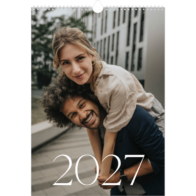 Calendário A3 — Maior que a vida [capa]