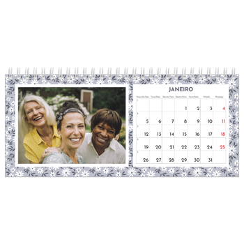 Calendário de Fotografias de Mesa — Florescer
