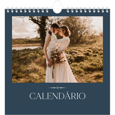 Calendário quadrado — Ardósia e serifas [capa]