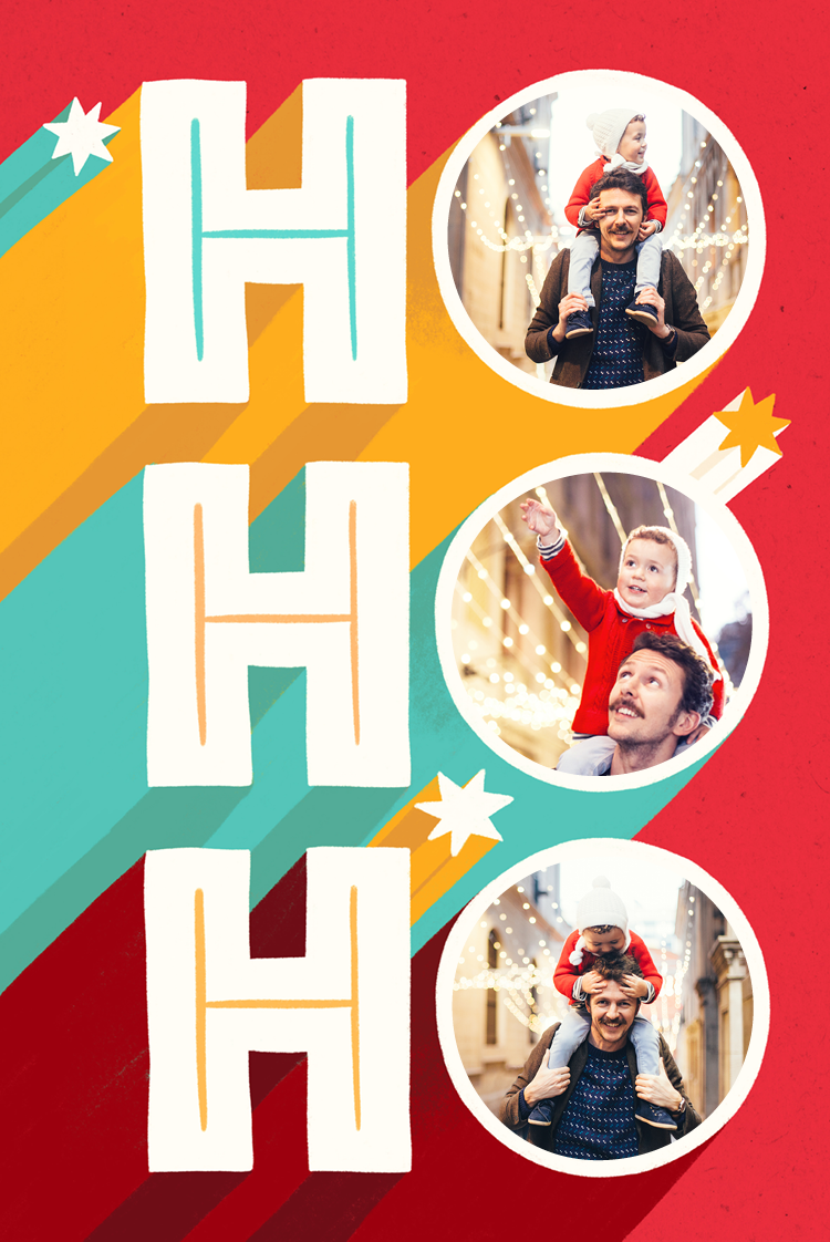 Cartões — Ho Ho Ho