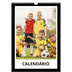 Calendário A3 — Moldura preta [capa]
