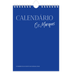Calendário A5 — Clássico cobalto [capa]