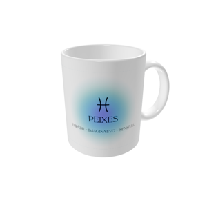 Canecas personalizadas — Degradê de astrologia - Peixes