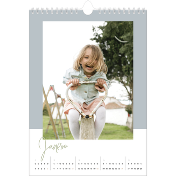 Calendário fotográfico A4 — Molduras de terra
