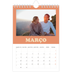 Calendário A5 — Molduras retro [Março]